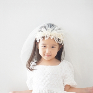 Girl Hairband Bridal Floral (GHB9292)